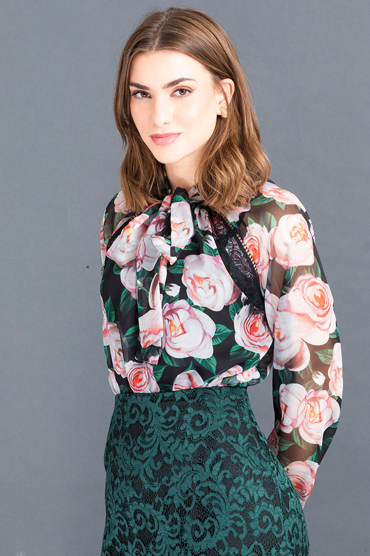 Bluza s pentljo, Botanic