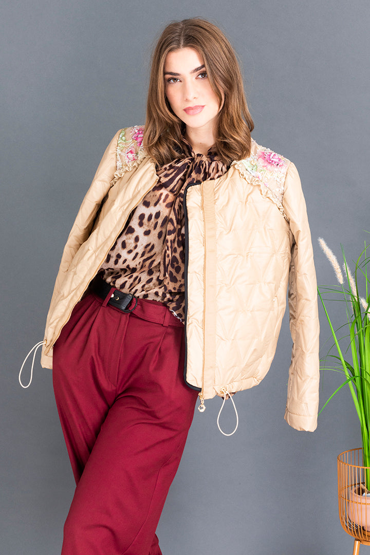 Prehodna jakna, Premium Ecru