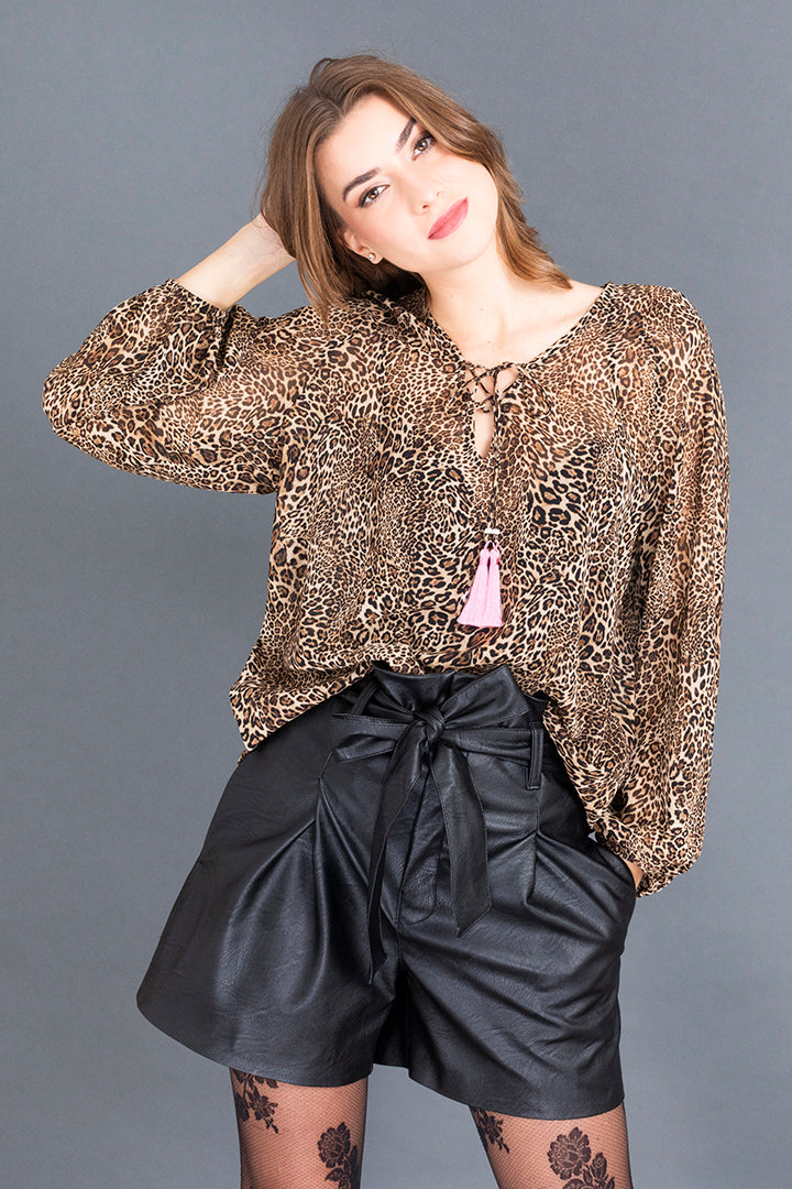 Bluza Leopard Chic