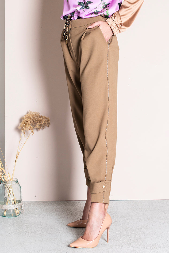 Hlače 'camel'