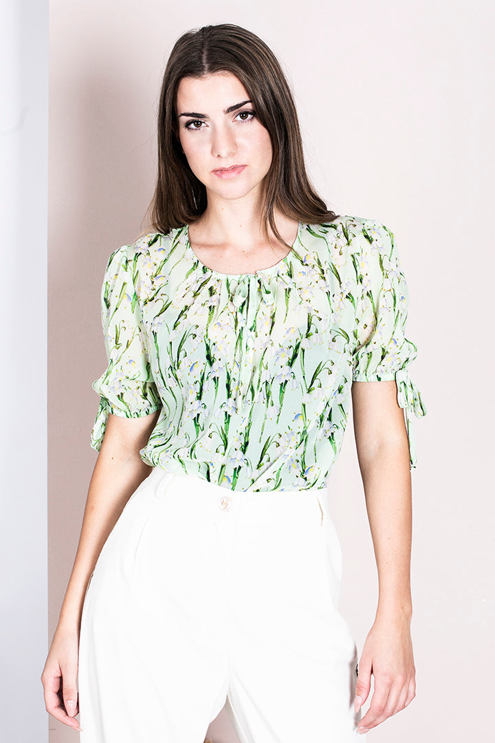 Bluza, pastel zelena