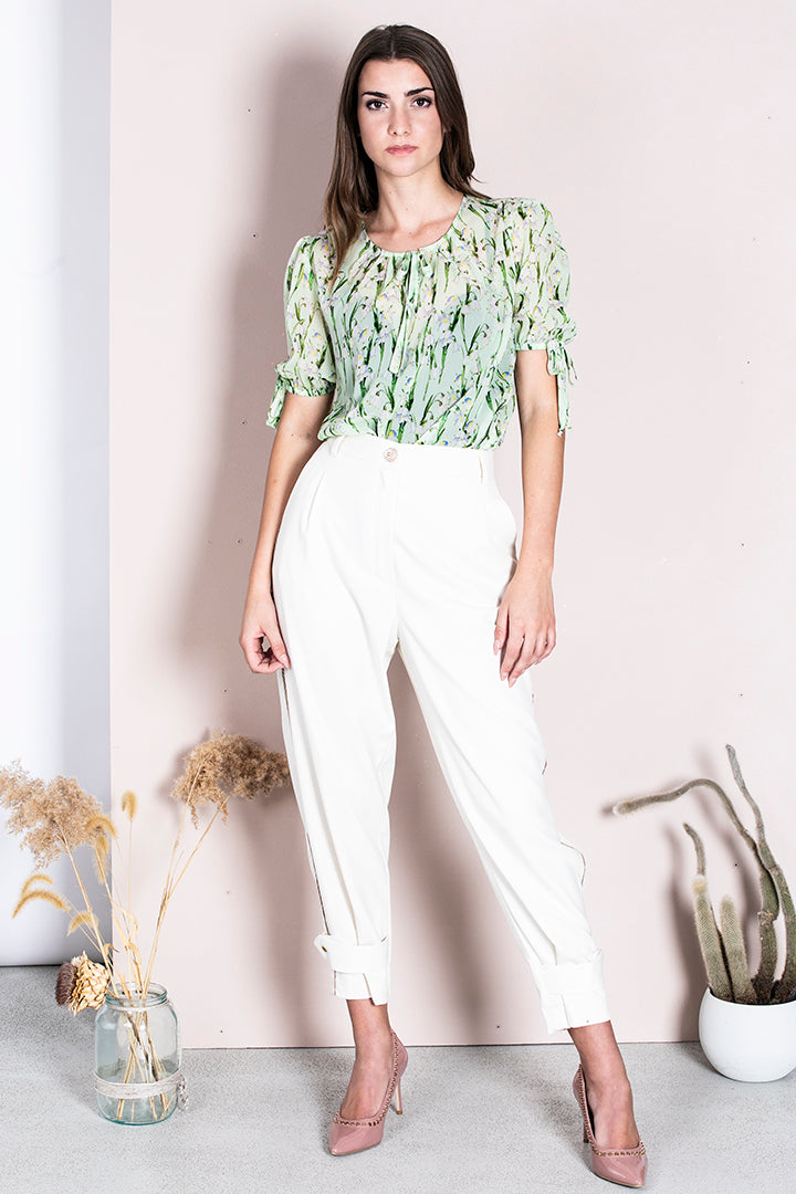 Bluza, pastel zelena