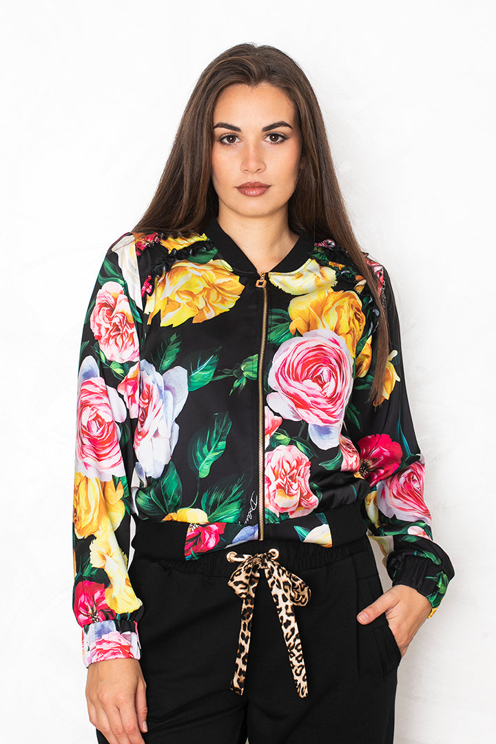 Bomber jakna 'Bloom Black'