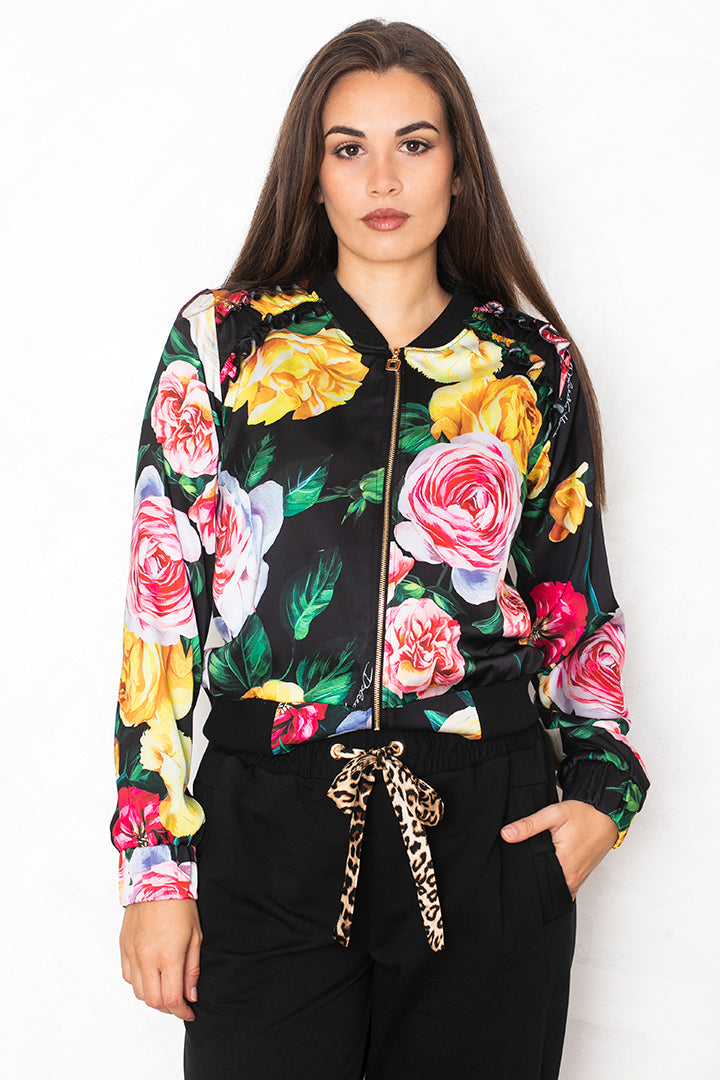 Bomber jakna 'Bloom Black'