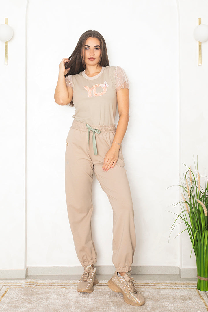 Top, Iconic Beige