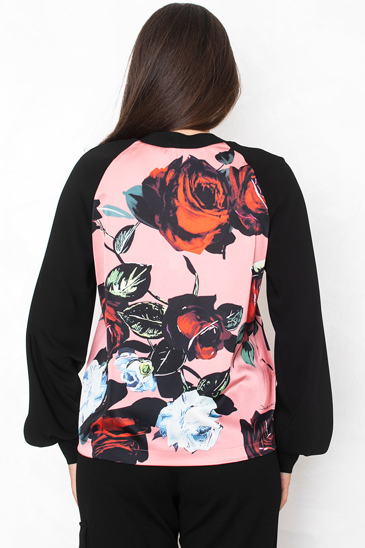 Bluza Tunika 'Rose Noir'