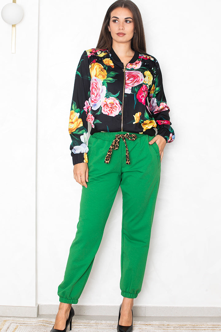 Bomber jakna 'Bloom Black'