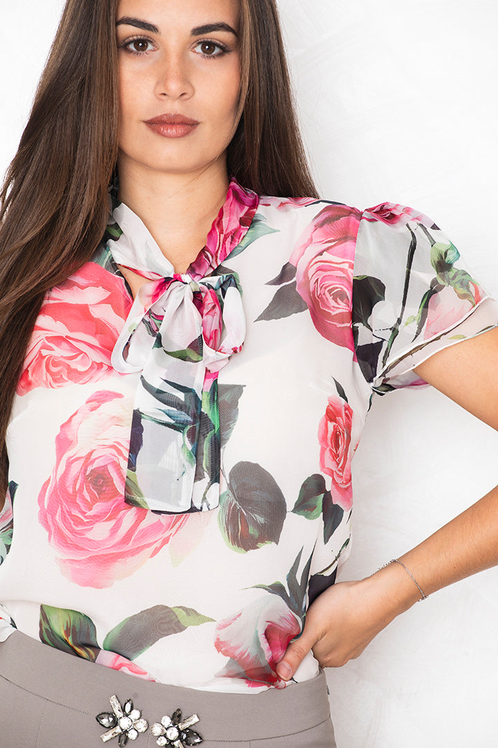 Bluza 'Pink Rose'