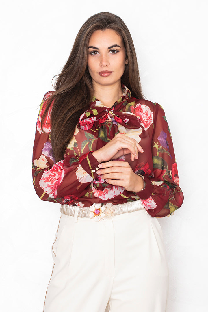 Bluza 'Wine Red'