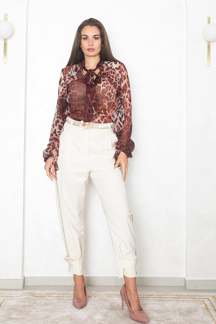 Bluza Red Leopard