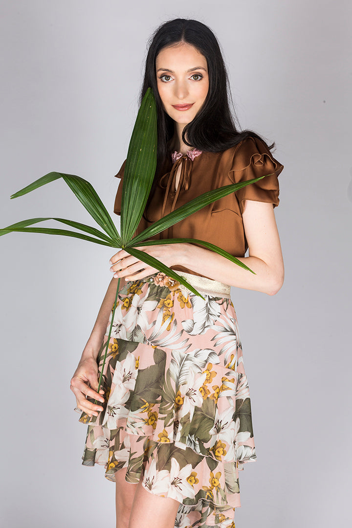 Bluza, bronz rjava