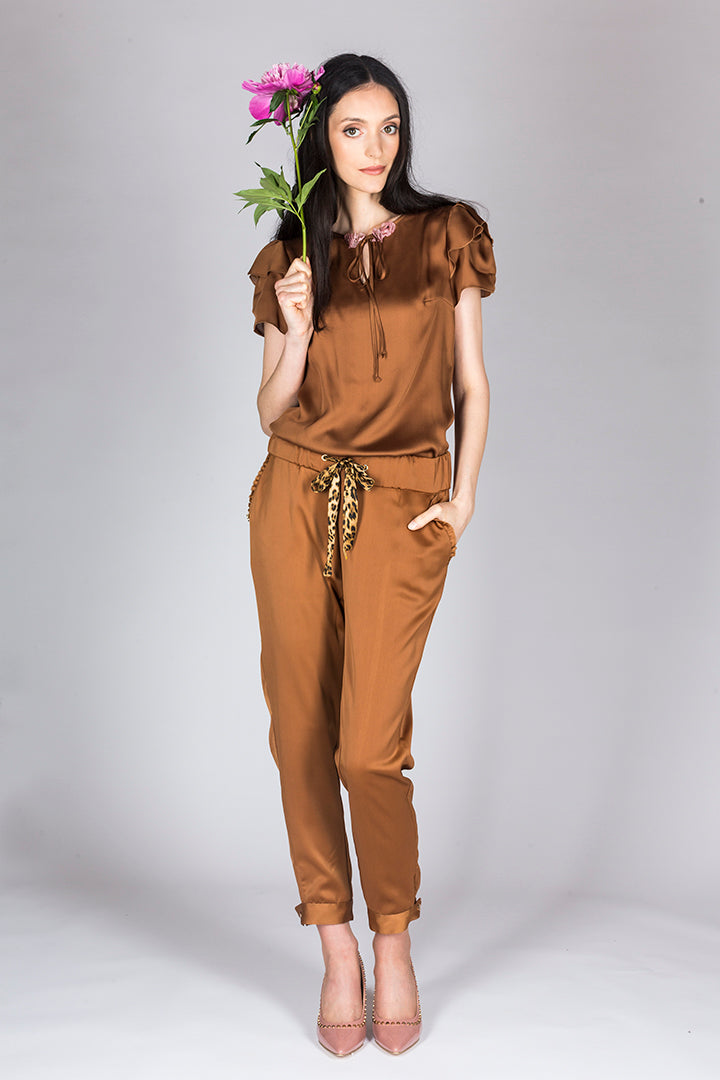 Bluza, bronz rjava