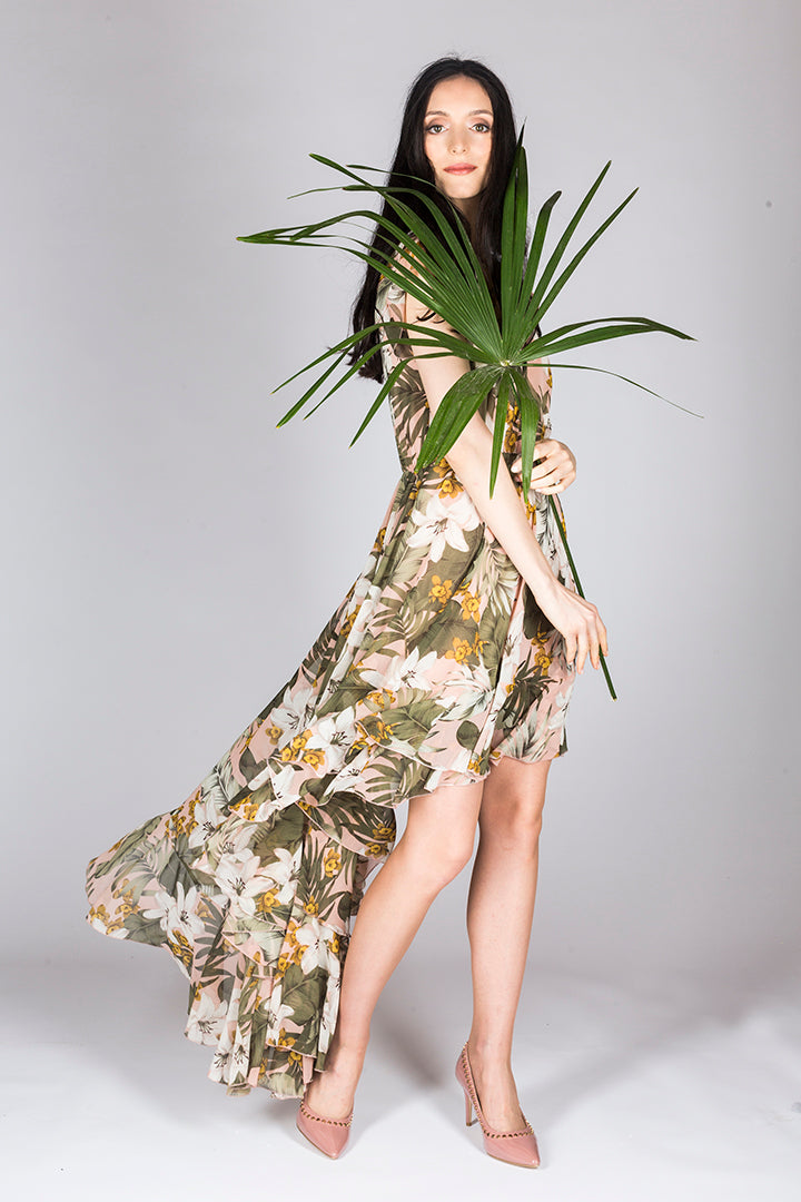 Obleka maxi - Botanic Garden