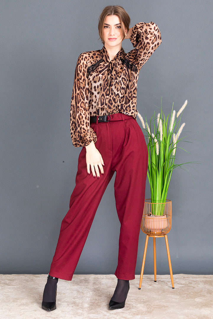 Bluza s pentljo, Leopard