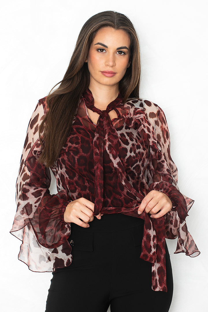 Bluza Red Leopard