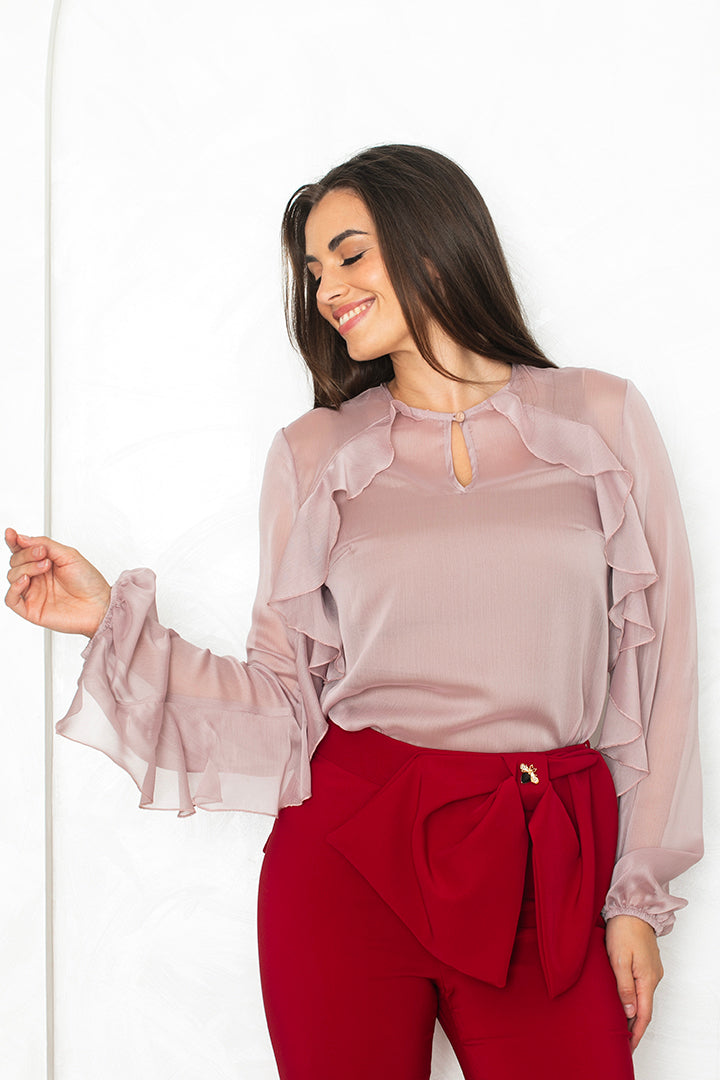 Bluza 'Powder Rose'