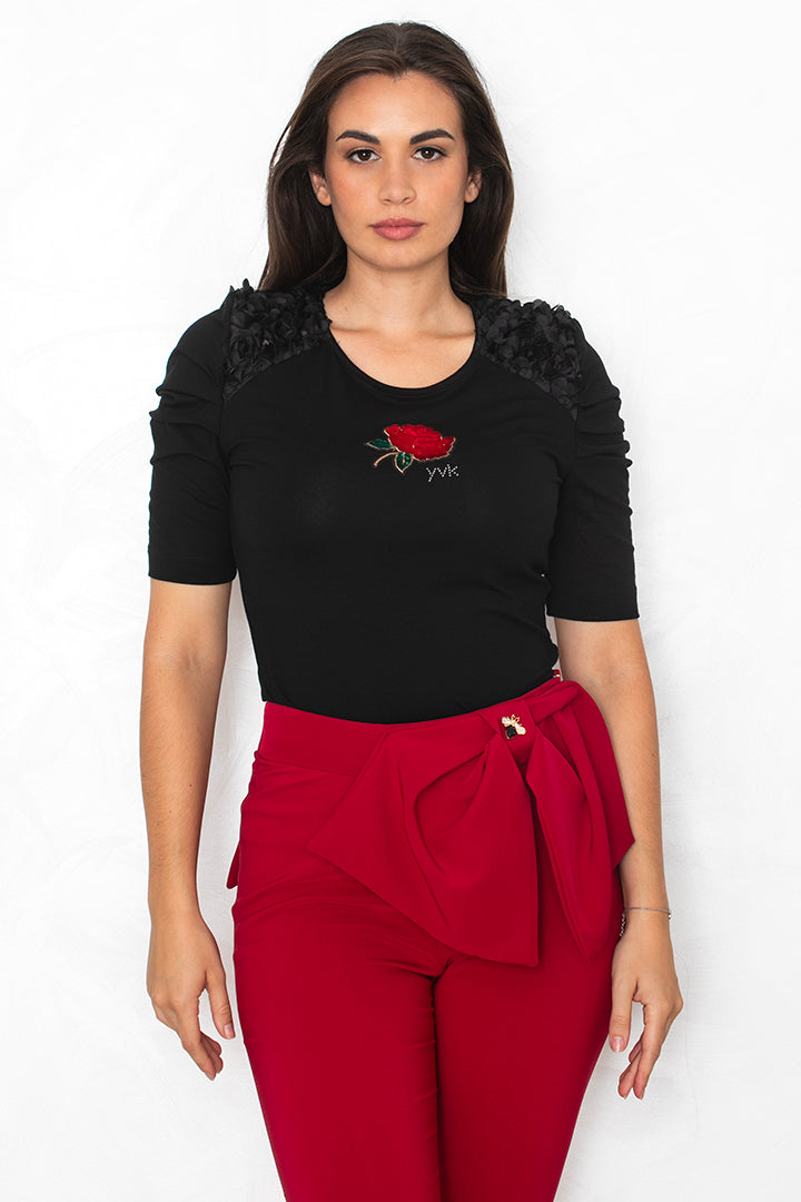 Top 'Velvet Rose'