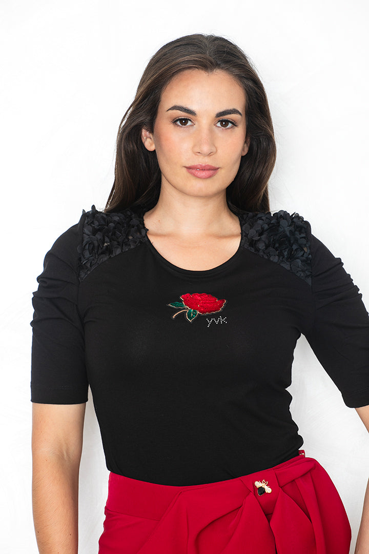 Top 'Velvet Rose'