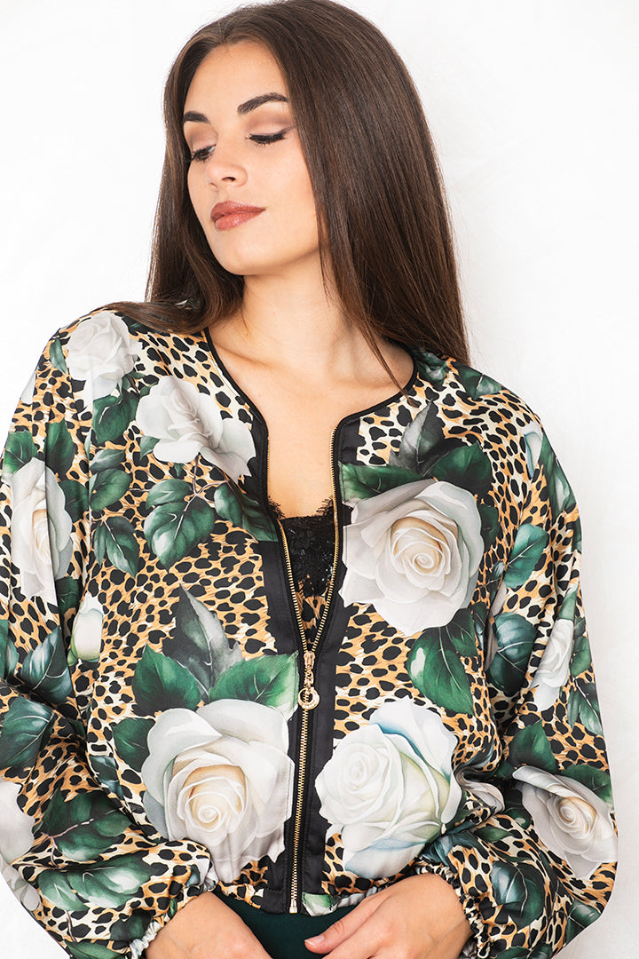 Bomber jakna 'Wild Rose'