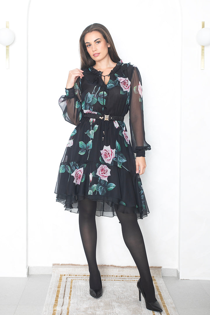 Obleka 'Black Rose'