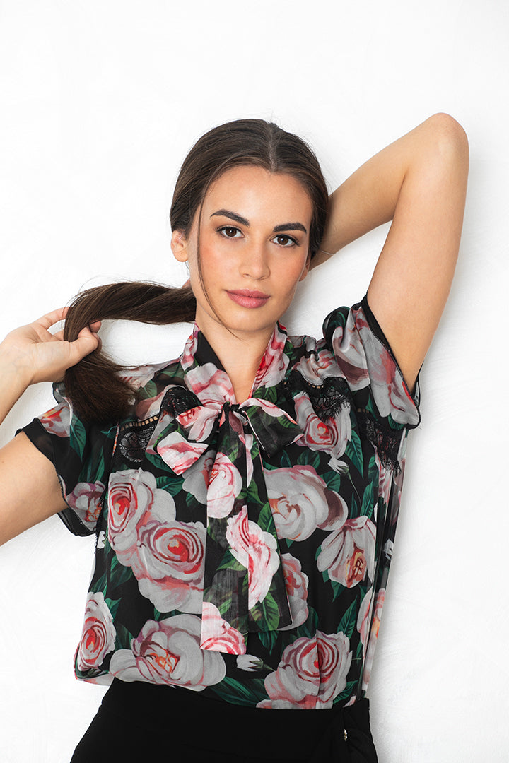 Bluza Botanic, kratek